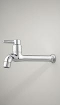 Torneira Reta Parede Cozinha Tanque Jardim Cromada Torneira Reta Parede Cozinha Tanque Jardim Cromada