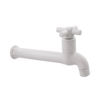 Torneira Reta Pia Parede Fixa Abs Branco 18cm Slim 1/4 V Torneira Reta Pia Parede Fixa Abs Branco 18cm Slim 1/4 V