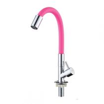 Torneira Rosa Cozinha Bancada Gourmet Flexível Luxo Civitt Torneira Rosa Cozinha Bancada Gourmet Flexível Luxo Civitt
