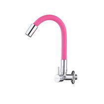 Torneira Rosa Cozinha Parede Gourmet Flexível Luxo Civitt Torneira Rosa Cozinha Parede Gourmet Flexível Luxo Civitt