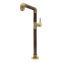 Torneira Rustica Retro Industrial para Lavabo 38cm 2328