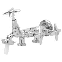 Torneira Tanque com 3 Saídas para Máquina de Lavar - 2231 - FURKIN Torneira Tanque com 3 Saídas para Máquina de Lavar - 2231 - FURKIN