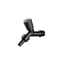 Torneira Tanque Curta Jardim Monocomando Plástica Pvc Preta