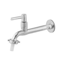 Torneira Tanque Jardim Coz. Parede Metal Com Bico 1159 C34 CasaGrande Mundial - Um Novo Conceito.