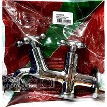 Torneira Tanque / Maquina 1/4V 1131 C33 Leve Cromada - Rieti