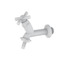 Torneira tigre abs tanque 10cm com bico cross 1/2-3/4 branca ref 455 Torneira tigre abs tanque 10cm com bico cross 1/2-3/4 branca ref 455