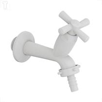Torneira tigre abs tanque 10cm com bico cross 1/2-3/4 branca ref 59840 Torneira tigre abs tanque 10cm com bico cross 1/2-3/4 branca ref 59840