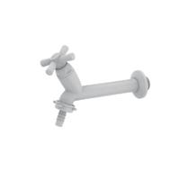 Torneira tigre abs tanque 15cm com bico cross 1/2-3/4 branca ref 457 Torneira tigre abs tanque 15cm com bico cross 1/2-3/4 branca ref 457