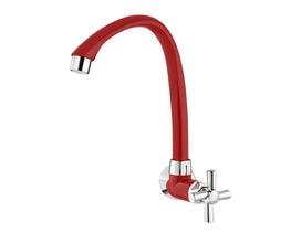 Torneira Tigre Cozinha Parede Alta Cross Verm 1/2equot-3/4equot Bl