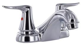 Torneira Valterra PF222304 10 cm de bancada cromada com 2 alavancas Torneira Valterra PF222304 10 cm de bancada cromada com 2 alavancas