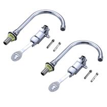 Torneira Valvula Acionamento Pedal Kit 2 Uni Banheiro Cirurgia Hospital Clinica Laboratorio Higienizaçao Piscina Torneira Valvula Acionamento Pedal Kit 2 Uni Banheiro Cirurgia Hospital Clinica Laboratorio Higienizaçao Piscina