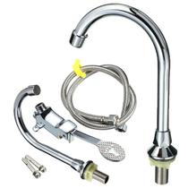 Torneira Valvula Com Pedal Acionamento Sem Maos Controle Hospital Laboratorio Clinica Consultorio Cozinha Banheiro Pia Higiene Torneira Valvula Com Pedal Acionamento Sem Maos Controle Hospital Laboratorio Clinica Consultorio Cozinha Banheiro Pia Higiene