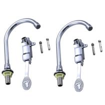 Torneira Valvula Pedal Sem Maos Kit 2 Uni Hospital Clinica Laboratorio Banheiro Cozinha Acionamento Pes Torneira Valvula Pedal Sem Maos Kit 2 Uni Hospital Clinica Laboratorio Banheiro Cozinha Acionamento Pes