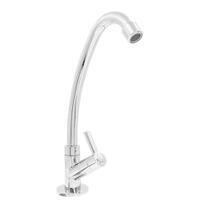 Torneira Vit Cromada Em Abs Fixa Para Cozinha Com Arejador