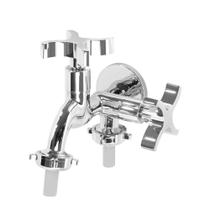 Torneira Wind Cromada Com Saída Para Máquina C 47 Higiban Torneira Wind Cromada Com Saída Para Máquina C 47 Higiban