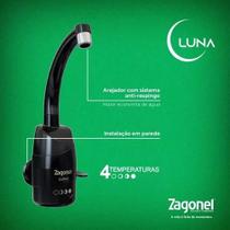 Torneira Zagonel 4T Luna Black 5500W/127V