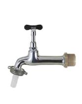 Torneira ZB Jardim Longa 1/2 com redução 3/4 Cromada Torneira ZB Jardim Longa 1/2 com redução 3/4 Cromada