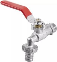 Torneiras Esfera Jardim Com Bico Uso Geral 1/2 Polido Torneiras Esfera Jardim Com Bico Uso Geral 1/2 Polido