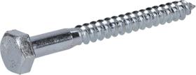 Tornillo de Anclaje Hexagonal Zinc Hillman 6.35 mm x 6.35 cm Tornillo de Anclaje Hexagonal Zinc Hillman 6.35 mm x 6.35 cm