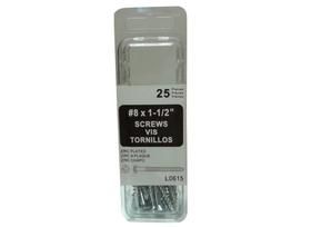 Tornillos para Madera Askoll N 8 x 3,8 cm Zincados Paquete con 25