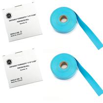 Torniquete descartável EMI sem látex, pacote com 50 x 1 x 18 cm - azul Torniquete descartável EMI sem látex, pacote com 50 x 1 x 18 cm - azul
