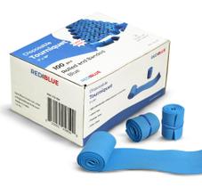 Torniquete descartável REDIBLUE sem látex pacote de 100