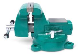 Torno De Bancada 5'' Com Base Giratória 360 Sata St70842s