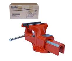 Torno De Bancada Aço Base Fixa Morsa 5 Polegadas - Bestfer