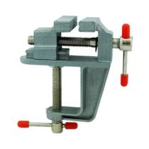 Torno De Bancada Base Fixa Mini 35mm Western Fixação Precisão