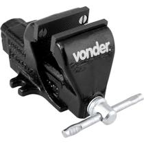 Torno De Bancada Fixo N 2 Em Ferro Fundido Nodular Vonder