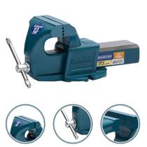 Torno de Bancada Morsa Marcon MR 4 Ferro Aço Nodular Pequena Número Oficina Marceneiro Profissiona