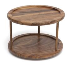 Torno de Cocina Lipper International 1302 de Madera de Acacia de 2 Niveles