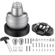 Torno Esférico DZQ 5" em Aço Inoxidável com Rotação 360