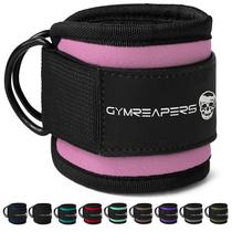 Tornozeleira Ajustável Gymreapers em Neoprene Rosa Unidade Tornozeleira Ajustável Gymreapers em Neoprene Rosa Unidade
