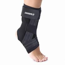Tornozeleira ankle shield 604-43 pé direito preta - salvapé