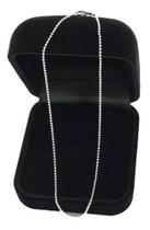 Tornozeleira Bolinhas 24 Cm Prata 925 C/ Caixa Veludo Tornozeleira Bolinhas 24 Cm Prata 925 C/ Caixa Veludo