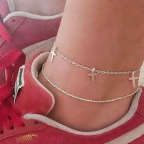 Tornozeleira com cruz