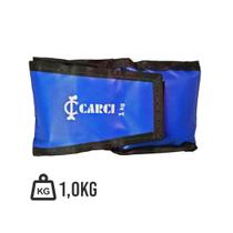 Tornozeleira com tiras autocolantes 1kg Carci