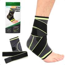 Tornozeleira Compressão Ortopédica Ajustável Para exercício funcional Tornozeleira Compressão Ortopédica Ajustável Para exercício funcional
