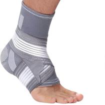 Tornozeleira Compressão Ortopédica Esportiva Estabilizador Para Tornozelo Futebol Unissex Ajustável