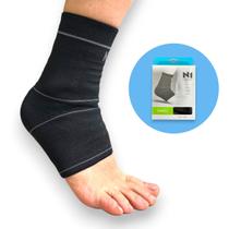 Tornozeleira Compressão Protetor Tornozelo Knit 3D Linha Basic N1Sport