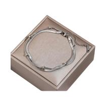 Tornozeleira De Aço Inoxidável Dourada De Camada Dupla Para Mulheres E Meninas, Joia De Corrente Tornozeleira De Aço Inoxidável Dourada De Camada Dupla Para Mulheres E Meninas, Joia De Corrente