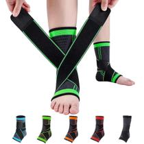 Tornozeleira de Comprensão Masculina preta Tornozeleira de Comprensão Masculina preta