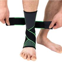 Tornozeleira de Compressão Elástica Ajustável Esportes