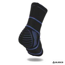 Tornozeleira de Compressão Sense com Faixa - Tecnologia Knit 3D Alasca