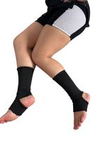 Tornozeleira elástica de compressão ortopédica Cano Longo Triatleta