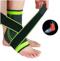 Tornozeleira Estabilizadora Ajustável - Ortopédica Exercicio Funcional Lesão basquete musculação proteção Tornozeleira Estabilizadora Ajustável - Ortopédica Exercicio Funcional Lesão basquete musculação proteção