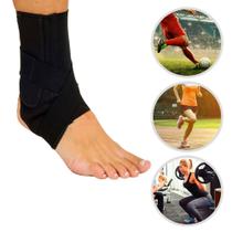 Tornozeleira Estabilizadora Ajustável Ortopédica Lesão Imobilizador