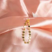 Tornozeleira Feminina com Medalhinha Semijoia Clássica com Elegância Minimalista Simonatto