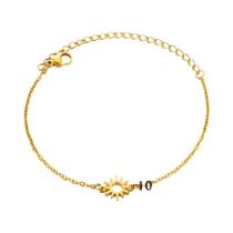 Tornozeleira Feminina De Aço Inoxidável À Prova d'Água Com Concha De Estrela-do-mar Dourada, Joia De Tornozeleira Feminina De Aço Inoxidável À Prova d'Água Com Concha De Estrela-do-mar Dourada, Joia De